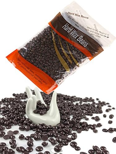 HeaLif Hard Wax Hair Removal Hard Wax Beans Chocolate Depilatory for Man and Woman Hair Remove