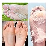 Foot Peel Mask Exfoliating Calluses and Dead Skin Remover, Repair Rough Heels, Get Soft Foot,Efficiently Feet Care Anti Aging,Lemon Smell,Peel second day and Completely within 4-7 days