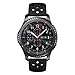 KADES Galaxy Watch 46mm Bands, Gear S3 Bands, 22mm Universal Replacement Strap with Quick Release Pin Compatible for TicWatch Pro, Amazfit Stratos Smart Watch (Black Black)