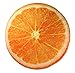 3D Orange Slice Memory Foam Throw Pillow Bolster Sofa Cushion Chair Seat Pad Home Decor
