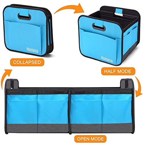 Homeve Trunk Organizer for Car, Car Storage, Reinforced Handles