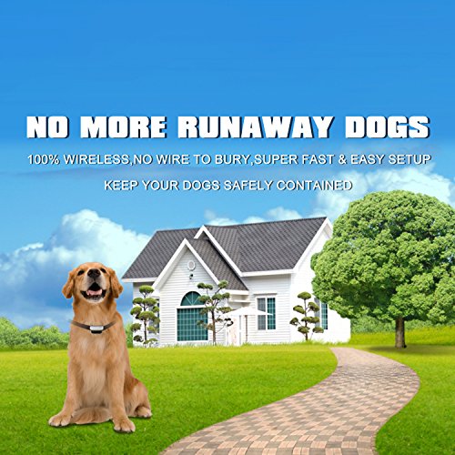 image for JUSTPET Wireless Dog Fence Electric Pet Containment System, Safe Vibra