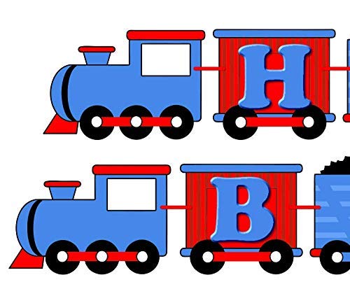 Amazon Com Train Birthday Banner Party Decorations Happy