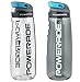 Powerade Sip Water Bottle 32 Oz 2 pack Charcoal / Clear