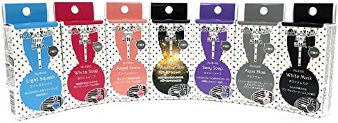 Diax Rabbico Clip on Air Freshener Refill 2pcs in a pack - 7 Fragrance Set (Try all 7 Kinds with a great value!)