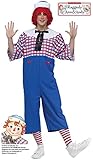 BuySeasons Men's Raggedy Andy Adult Costume