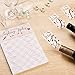 Wine Tasting Game Kit - 3-Set Wine Tasting Score Sheets and Bottle Number Tags, Wine Tasting Event Party Supplies, 3 Pads of Score Sheets, 50 Sheets Each Pad, 6.2 x 8.6 Inches
