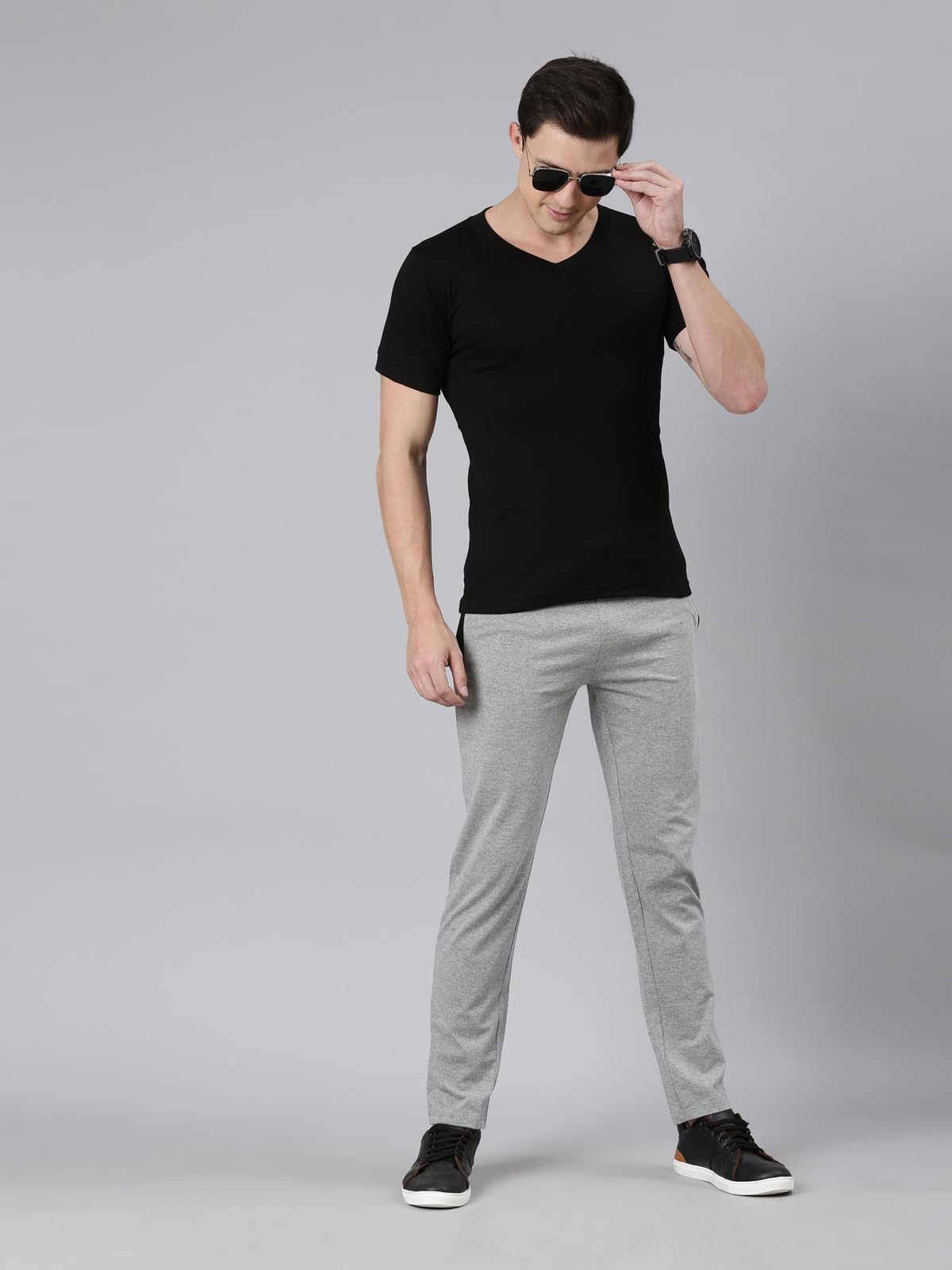 TORRIDO Rupa Thermocot Solid Regular Fit Thermal Top Men's VNHS 5501_Black_90 4