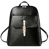 Womens Backpack Pu Leather Lightweight Casual Daypack Fashion Girls Bag