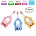 Baby Toothbrush, Toothbrush Set for Infant,Toddlers and Kids, Soft Bristles Oral Care Kit,BPA-Free Training Toothbrush (3 Pack)，Lideemo