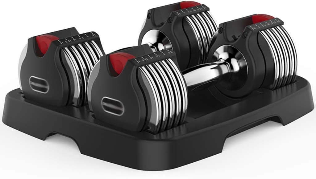 Total Weight 30 lbs Adjustable Dumbbells Weight Set Gym Home Equipment Dumbbell Body Building Dumbbells