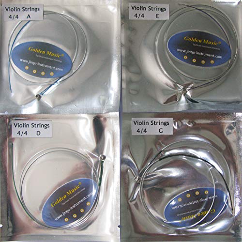 Violin String 1 Set, 4/4 Scale, Medium Tension for beginner