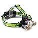 Iuhan® Fashion 9000Lm 3X XML T6+2R5 LED Headlight Headlamp Flashlight 18650 Torch Light Lamp