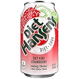 Diet Hansen's Soda (Diet Kiwi Strawberry, 12 fl oz, Pack of 24)