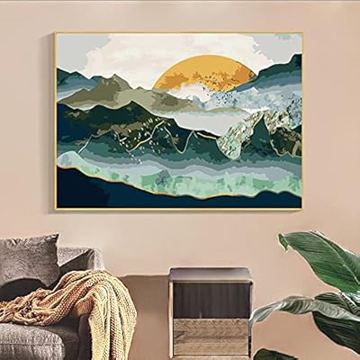 Buy Paint By Numbers For Adults Adult Paint By Number Kits On Canvas Diy Oil Paint By Numbers For Adults And Kids Best Painting Gift Home Decoration For Living Room 16x20inch Online In