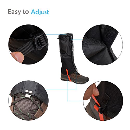 image for Weanas Unisex Adult Outdoor Mountain Snow Legging Gaiters, More Durabl