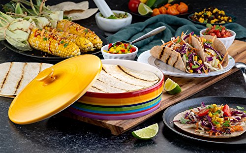 Ceramic-Tortilla-Warmer-by-KooK-Colorful-Design-Holds-up-to-12-tortillas-40oz