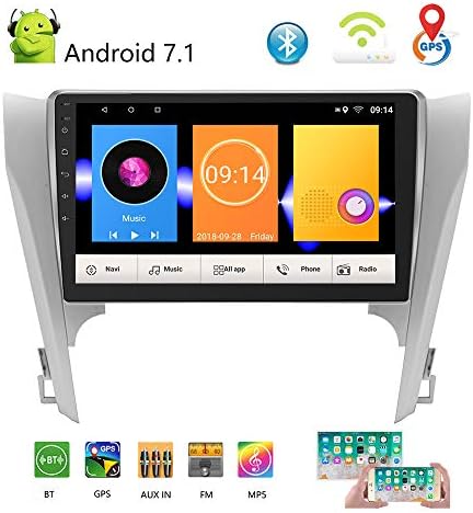 Double Din Car Player, Universal 10 Inch Large Screen 4k Hd Touch Capacitive Screen Mp5 Player 15 Toyota Camry Universal Built-in Wifi Bluetooth Gps Navigator