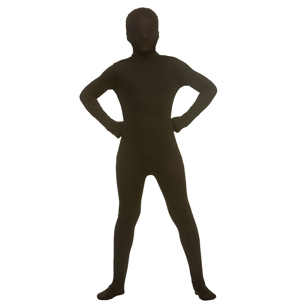 Wicked Costumes Unisex Kidz Skinz Fancy Dress Costume - Black - X-Large (11-13 Years)