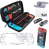 Carrying Case for Nintendo Switch with 2 Pack