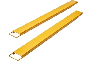 BestEquip Pallet Forks Extensions 72 Inch x 4.5 Inch Steel Pallet Forks Forklift Pallet Fork Extensions for Forklift Lift Tru