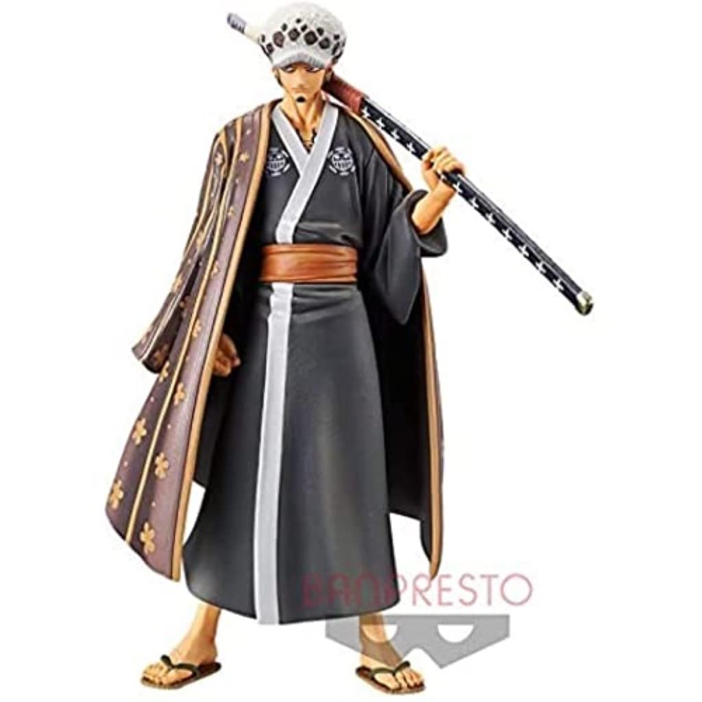 Banpresto ONE PIECE WANOKUNI Trafalgar Figurine, Multi-Coloured