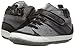 Robeez Boys' High Top Sneaker-Mini Shoez Crib Shoe, Zachary-Black, 12-18 Months M US Infant