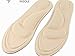G&V Foot Pain Relief Memory Foam Insole Designed for Aching,Swollen,Diabetic or Sore Arthritic Feet for Women Beige