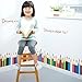Wall Decals For Classroom - Colorful Crayons Vinyl Wall Stickers for Kids by Dooboe