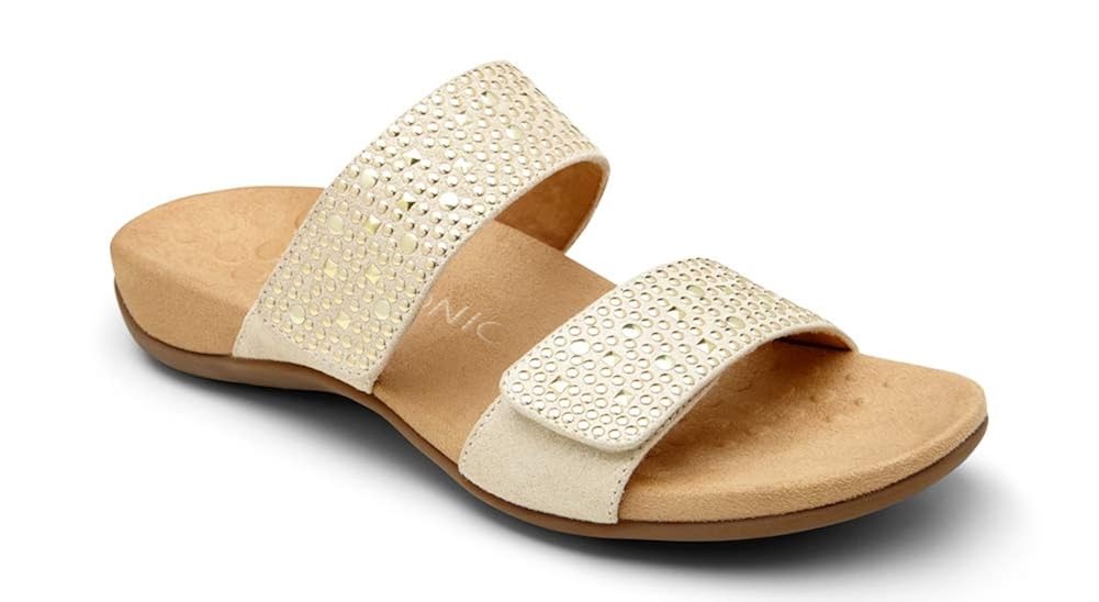 Amazon.com | Vionic Women's Rest Samoa Slide Sandal - Ladies Adjustable Walking Sandals with 