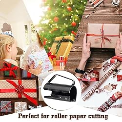 Wrapping Paper Roll Cutter, 2Pcs Wrapping Paper