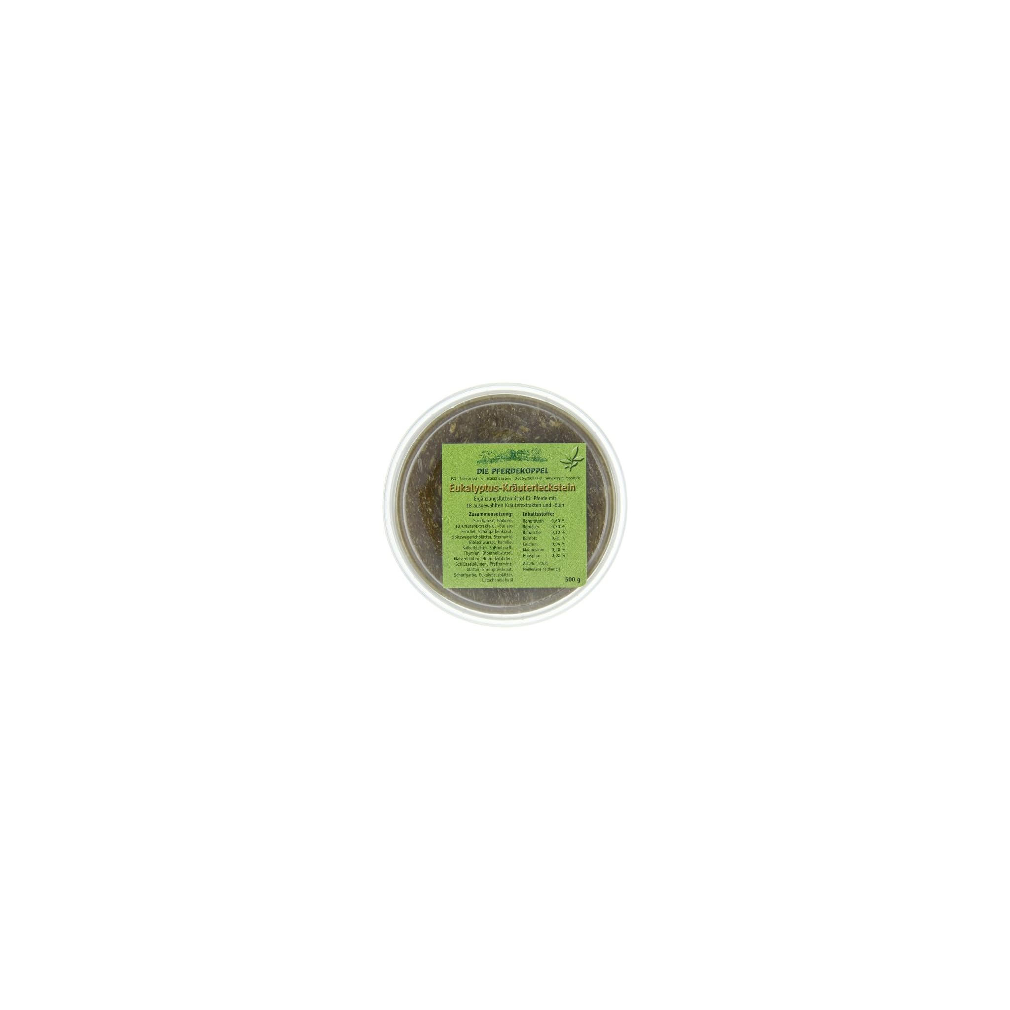 USG EukalyptusKräuterLiklets Leckstein, 0.5 kg KatzeHundTier Shop