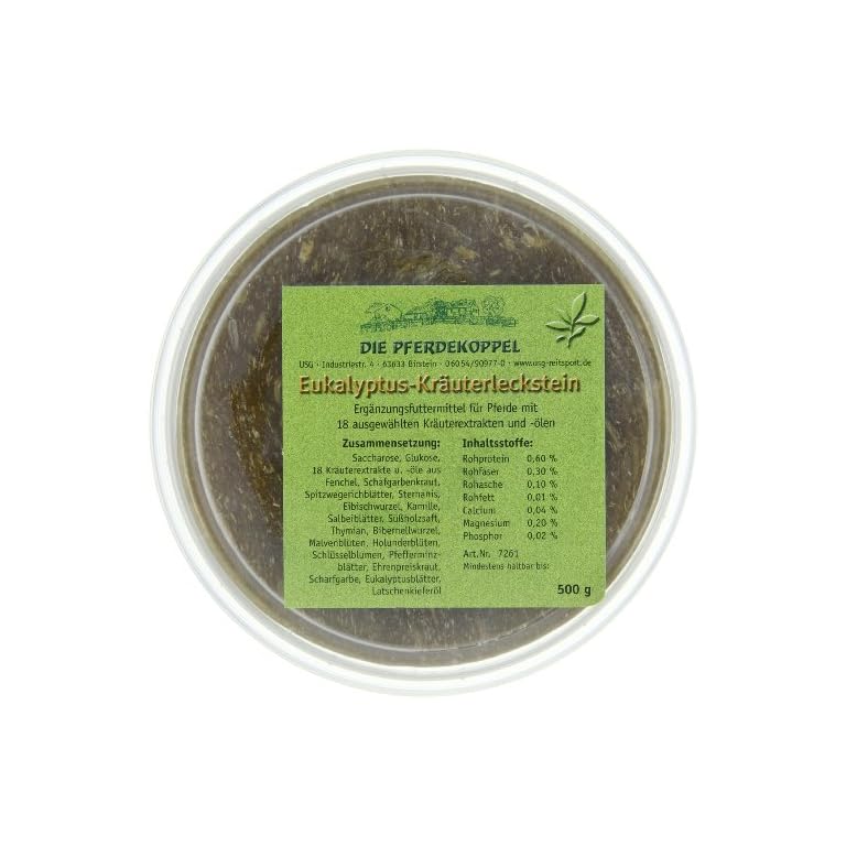 USG EukalyptusKräuterLiklets Leckstein, 0.5 kg KatzeHundTier Shop