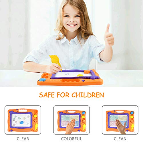 image for Supkiir Magnetic Drawing Board, Colorful Painting Learning Toy for Kid