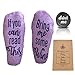 If You Can Read This Bring Me Wine Socks - Accessories Gifts Birthday Anniversary for Women Her Wife - Gag Gift White Elephant Bachelorette Funny Novelty Under 20 Ideas - Purple