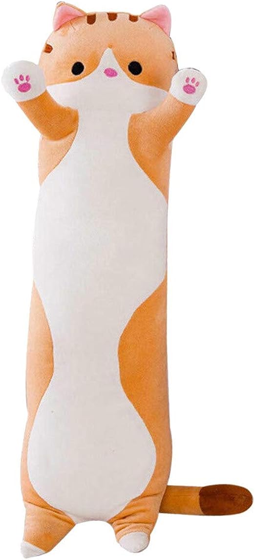 Bnoukyue Soft Cute Plush Cat Hugging Pillow Cat Stuffed