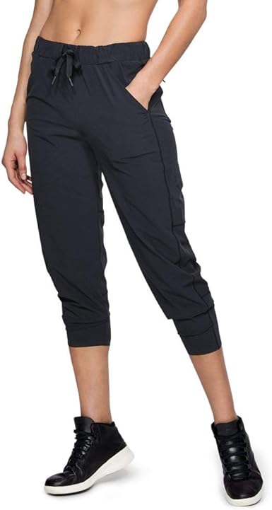 women's ua woven ankle crop