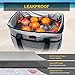 ENIBON Collapsible Cooler Lunch Bag, 25L Portable Insulated Cooler Bags with Easy-Opening Design Leakproof Lunch Box for Travel, Picnic, Car, Beach and Outdoor Activities, Greythumb 3