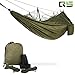 Double Camping Hammock with Hammock Tree Straps, Portable Lightweight and Compact Mosquito Hammocks for Backpacking, Travel, Beach, Yard