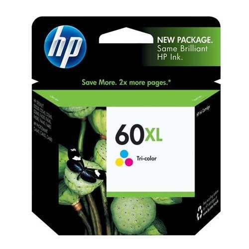 HP 60XL Tri-Color Original Inkjet Cartridge