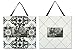 Trend Lab Versailles Black and White 2 Piece Frame Set
