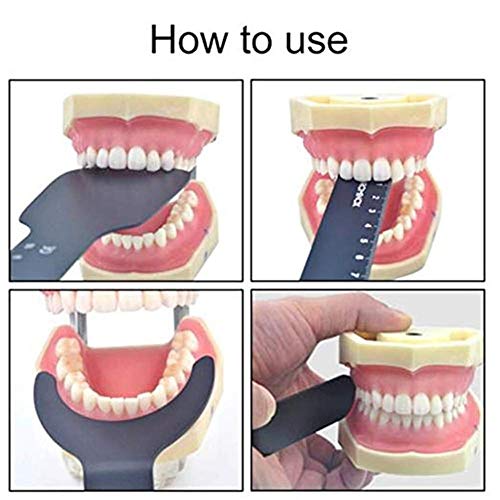 Intraoral Photographic Black Background Board Dental Contrast Orthodontic Photographic Glass Mirror (E) - Thumbnail 3