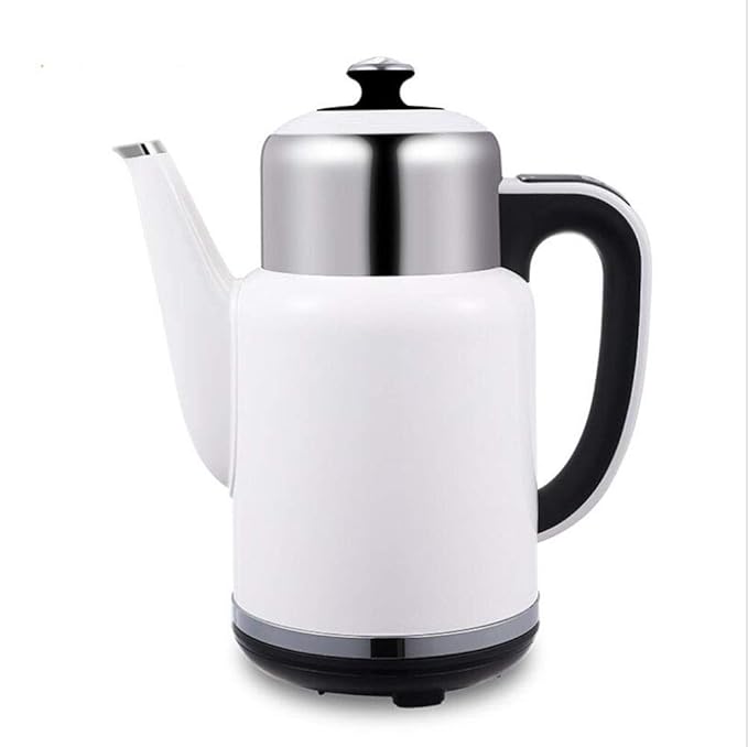 HRFFCLH 1800W Household Fast Electric Kettle, Automatic Automatic Insulation Kettle, Retro