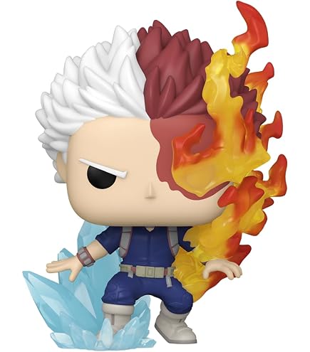 Funko POP! Porte-clés My Hero Academia - Todoroki Shoto - Métallique 12 Cm - Mini Figurine Vinyle à Collectionner - Cadeau Fan Anime