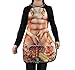 OMG_Shop Men Aprons Adult Funny Party Cosplay Cooking Gift Kitchen BBQ Best Gift Increase the Fun at working