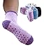 Silverts Womens 3-Pack Non Skid Socks Pastel One Size One Size