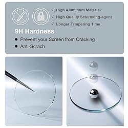 iDaPro [4Pcs Screen Protector for Garmin Fenix 8