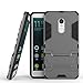 DWaybox Xiaomi Redmi Note 4/Note 4X Armor Case 2 in 1 Hybrid Heavy Duty Hard Back Cover Case with Kickstand for Xiaomi Redmi Note 4X/Xiaomi Redmi Note 4/Hongmi Note 4 5.5 Inch (Gray)