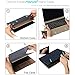 Mosiso Plastic Hard Case with Keyboard Cover for Macbook 12 Inch with Retina Display Model A1534 (Newest Version 2017/2016/2015), Airy Blue