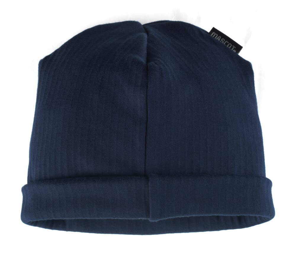 Mascot 00780-380-01 Visby Complete Moisture Wicking Knitted Hat, Size M, Navy